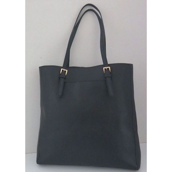 Michael Kors 35H3GTVT7T Large Black Saffiano North/South Jet Set Travel Bag $360 - Picture 2 of 12